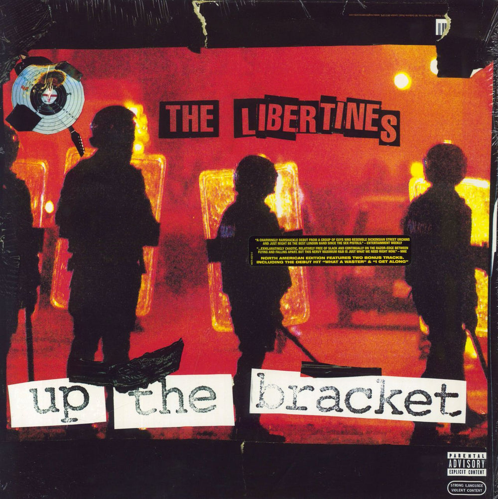 The Libertines Up The Bracket - Shrink US vinyl LP album (LP record) 83213