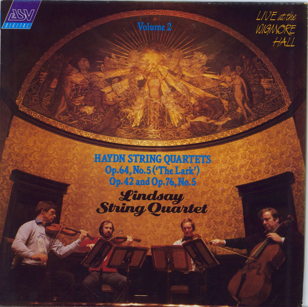 The Lindsay String Quartet Haydn String Quartets Live At The Wigmore Hall UK 3-LP vinyl record set (Triple LP Album)