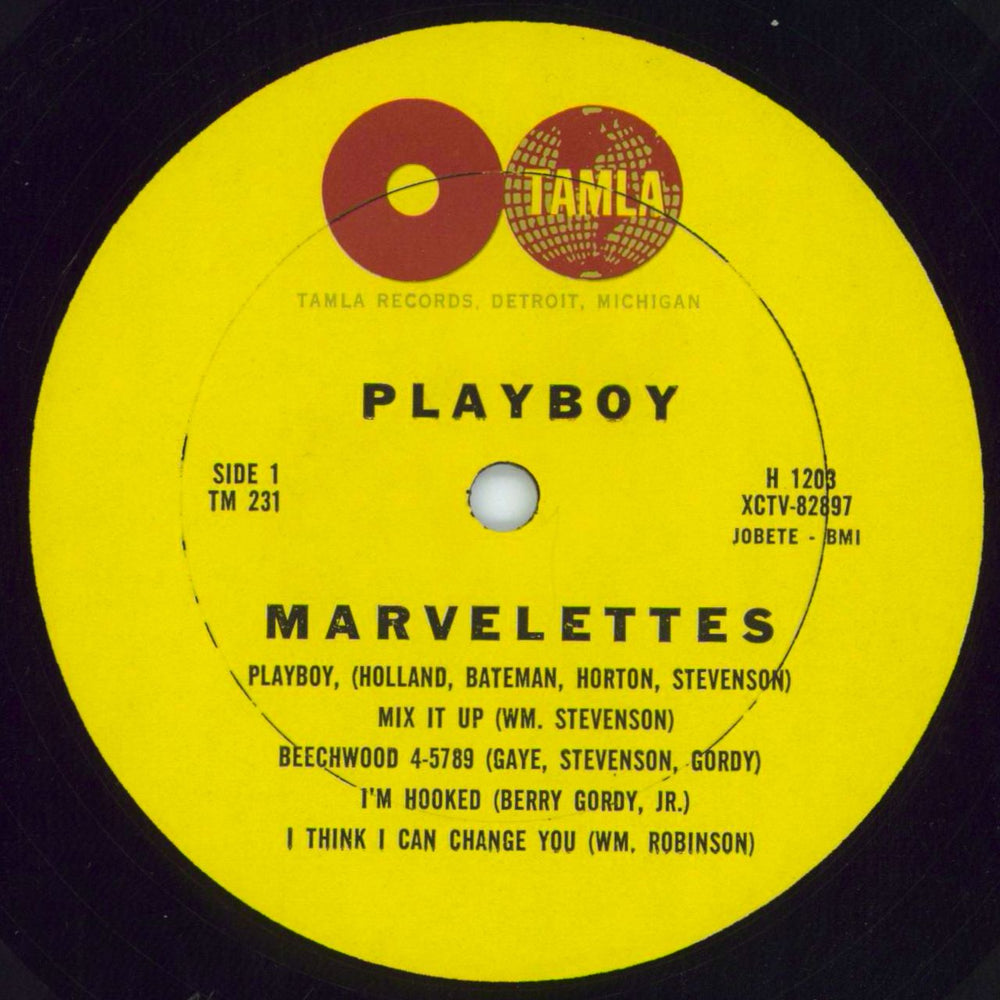 The Marvelettes Playboy US vinyl LP album (LP record) MVSLPPL801136