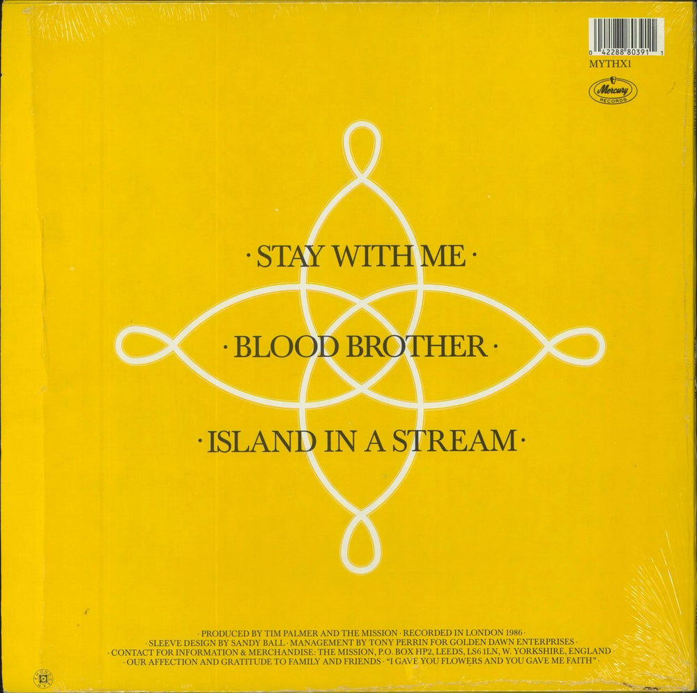 The Mission III - Stay With Me - Shrink UK 12" vinyl single (12 inch record / Maxi-single) 042288803911