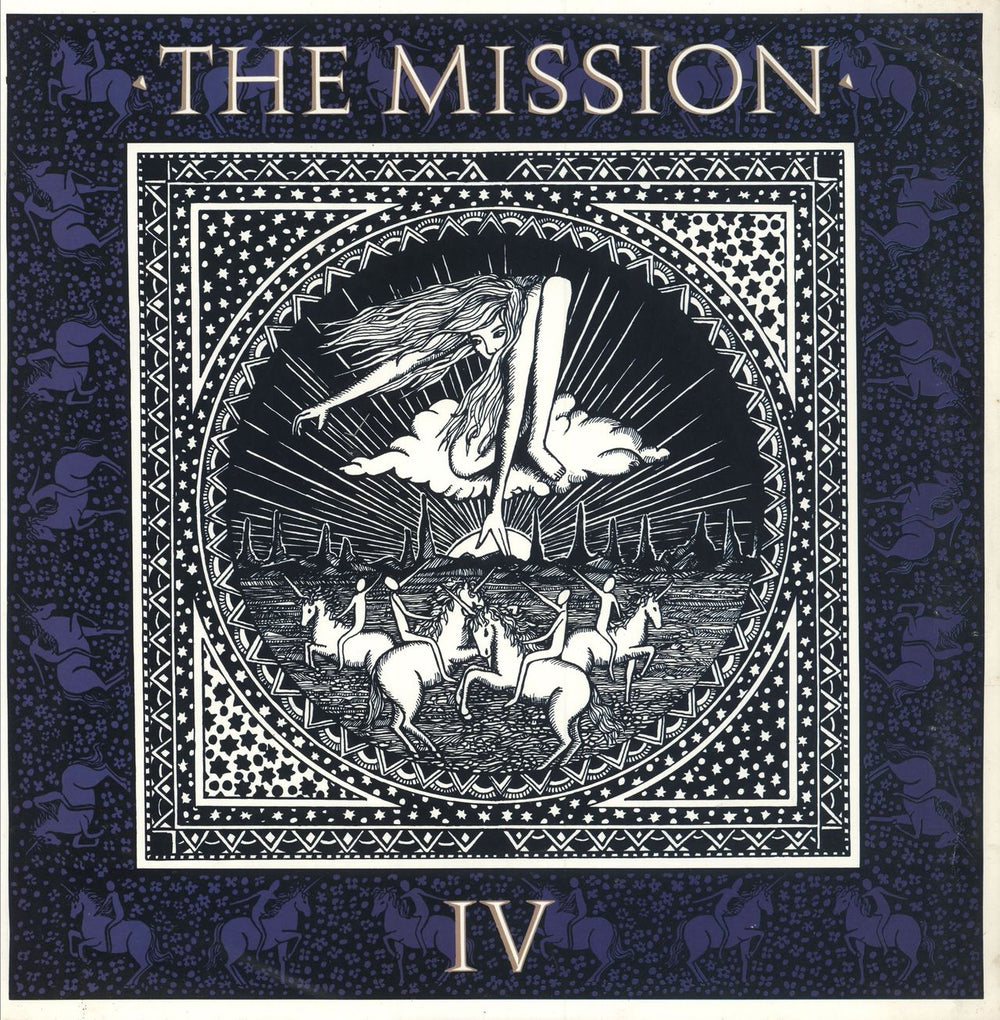 The Mission Wasteland - 'IV' Sleeve UK 12" vinyl single (12 inch record / Maxi-single) MYTHX2