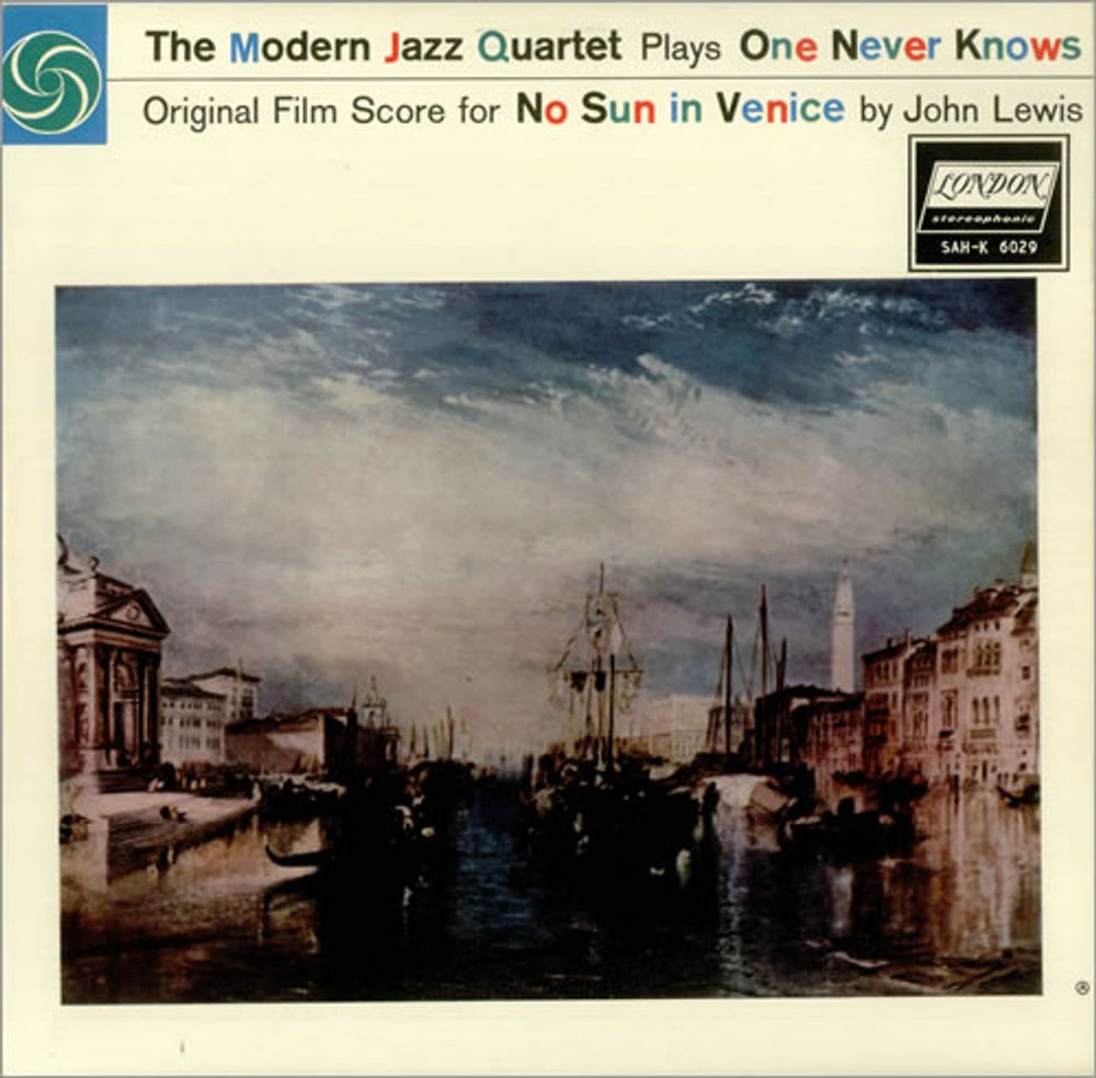 The Modern Jazz Quartet One Never Knows UK vinyl LP album (LP record) SAH-K6029