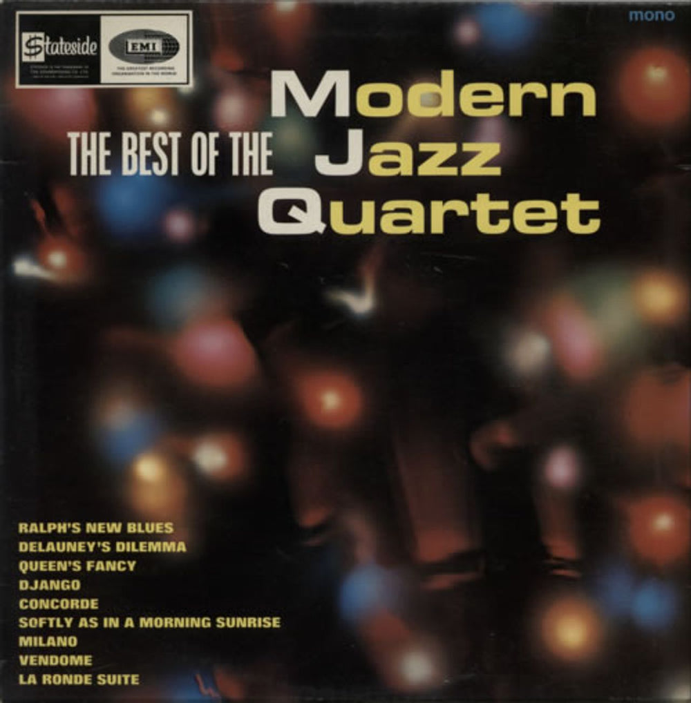 The Modern Jazz Quartet The Best Of The Modern Jazz Quartet UK vinyl LP album (LP record) SL10141