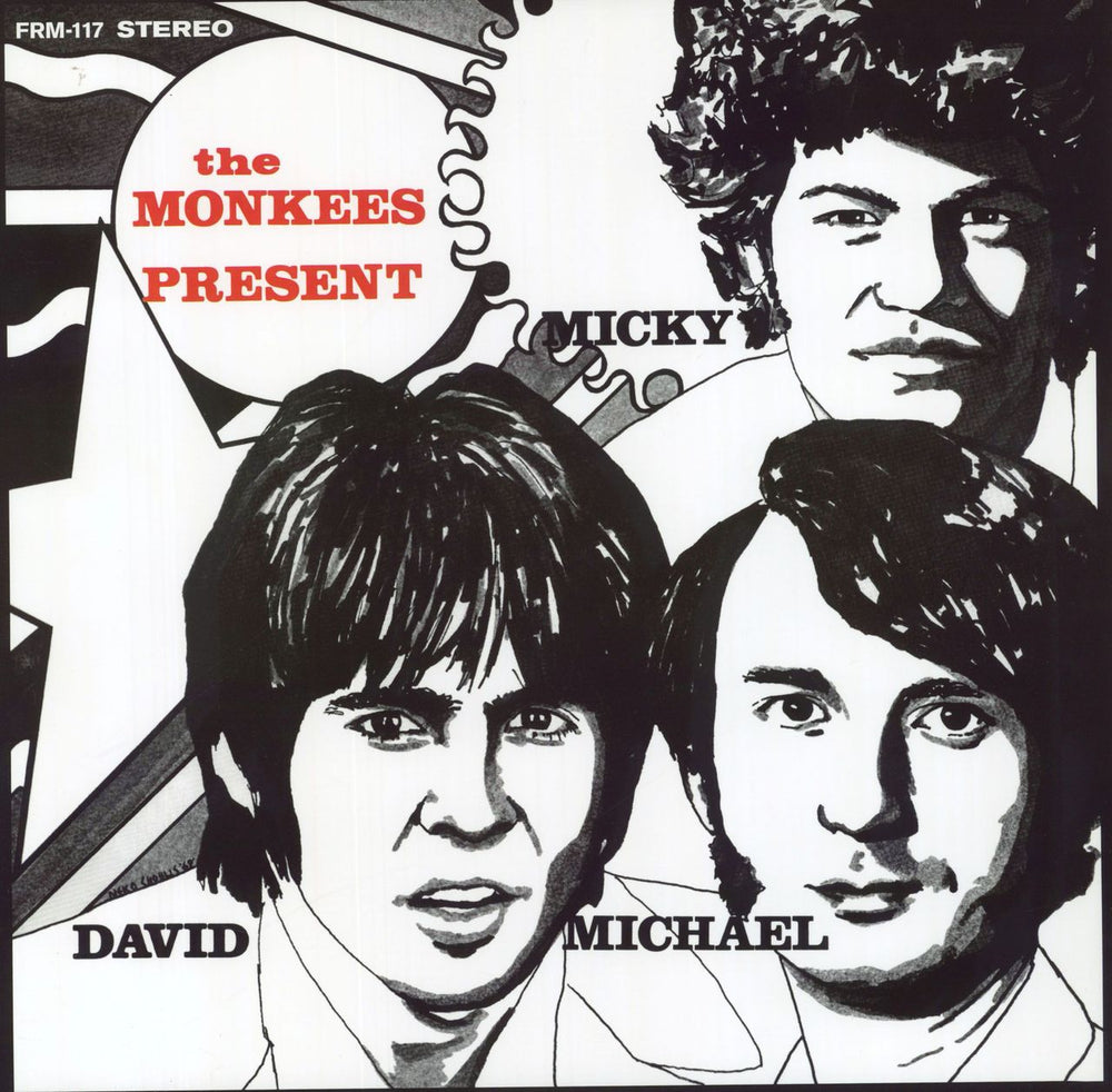 The Monkees The Monkees Present US vinyl LP album (LP record) FRM-117