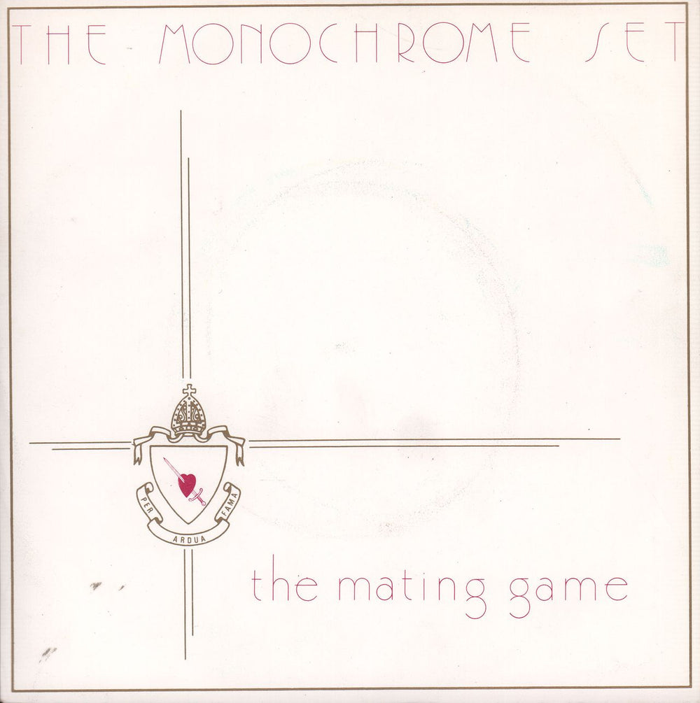 The Monochrome Set The Mating Game UK 7" vinyl single (7 inch record / 45) CHERRY42