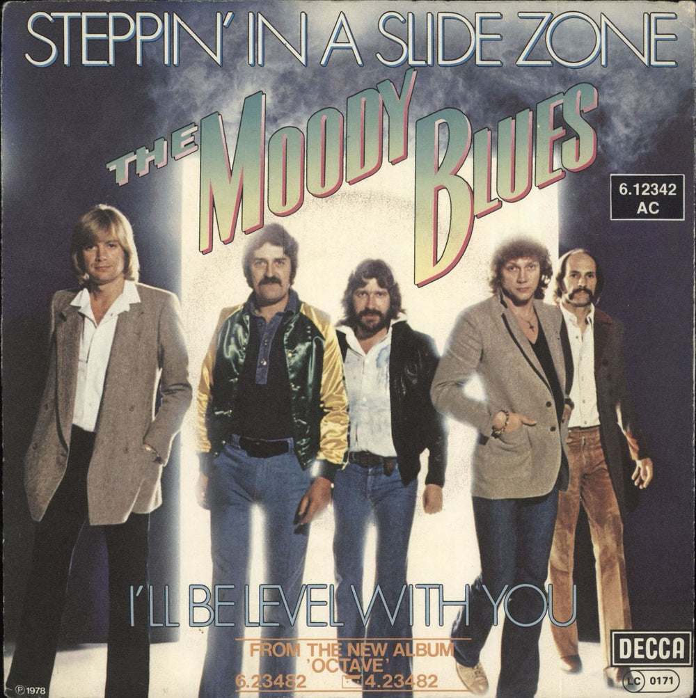 The Moody Blues Steppin' In A Slide Zone German 7" vinyl single (7 inch record / 45) 6.12342