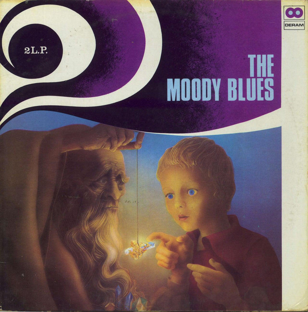 The Moody Blues The Great Moody Blues Belgian 2-LP vinyl record set (Double LP Album) DA159/160