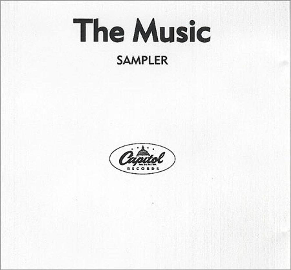 The Music Sampler US Promo CD-R acetate CDR ACETATE