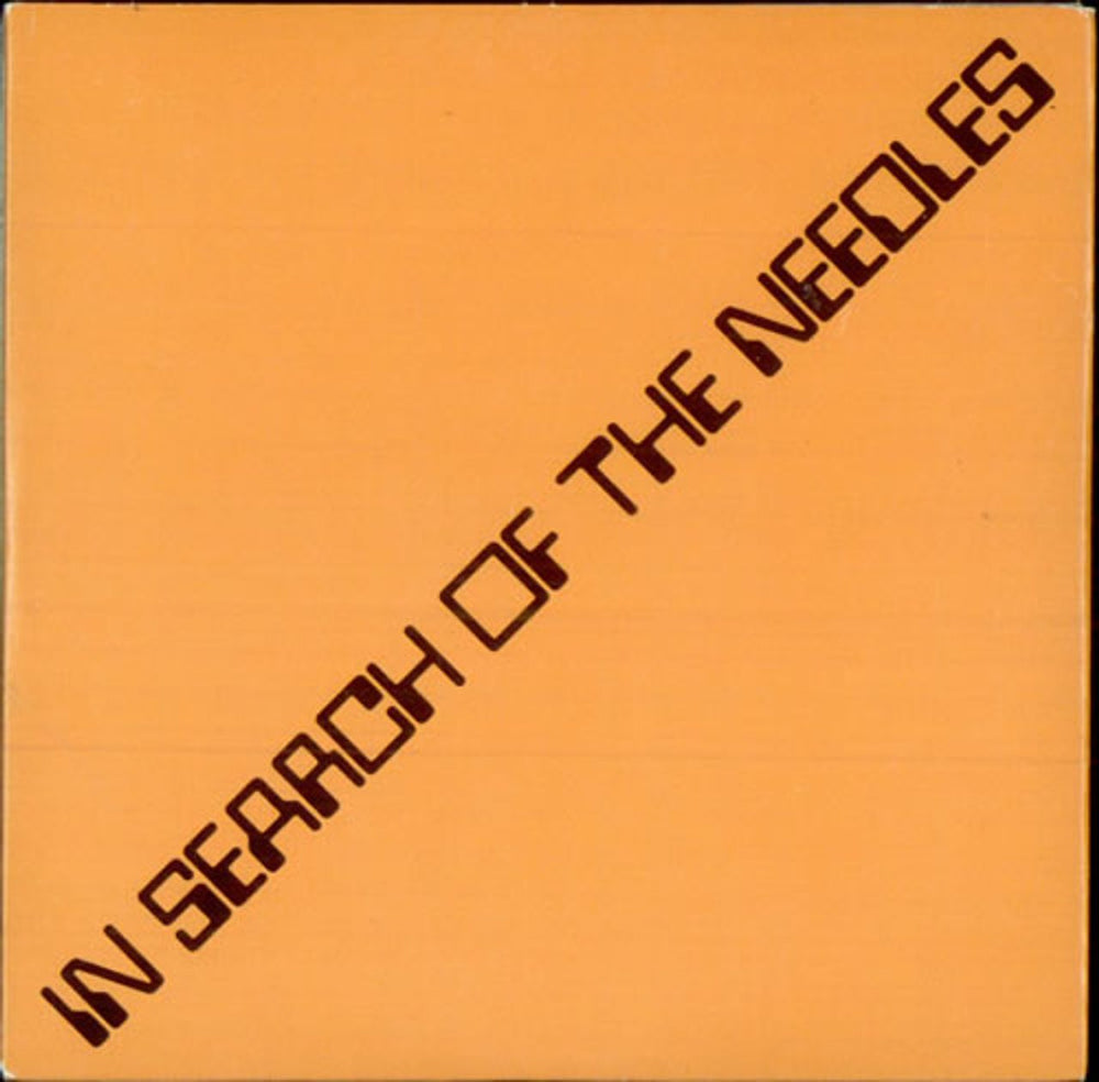 The Needles In Search Of The Needles UK Promo CD-R acetate CD-R ACETATE