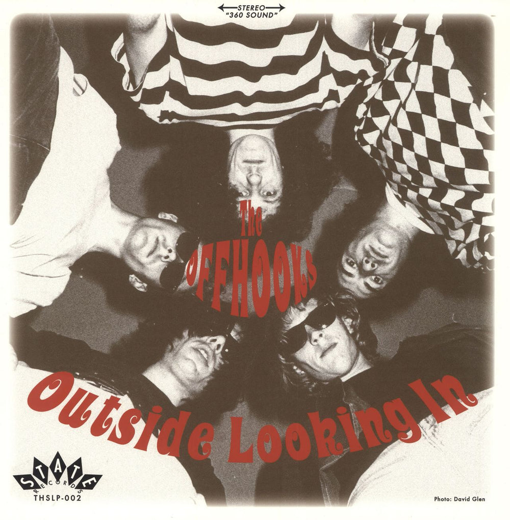 The Offhooks Outside Looking In UK vinyl LP album (LP record) THSLP-002