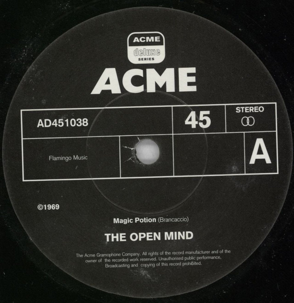 The Open Mind The Open Mind - 180gm+ 7" UK vinyl LP album (LP record)