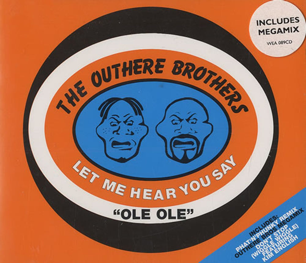 The Outhere Brothers Let Me Here You Say Ole Ole UK CD single (CD5 / 5") WEA089CD