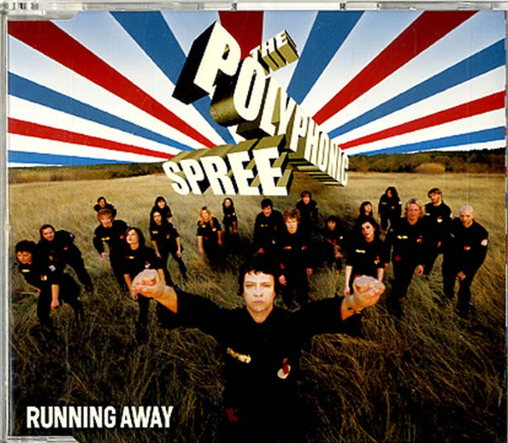 The Polyphonic Spree Running Away UK CD single (CD5 / 5") CDGUT84