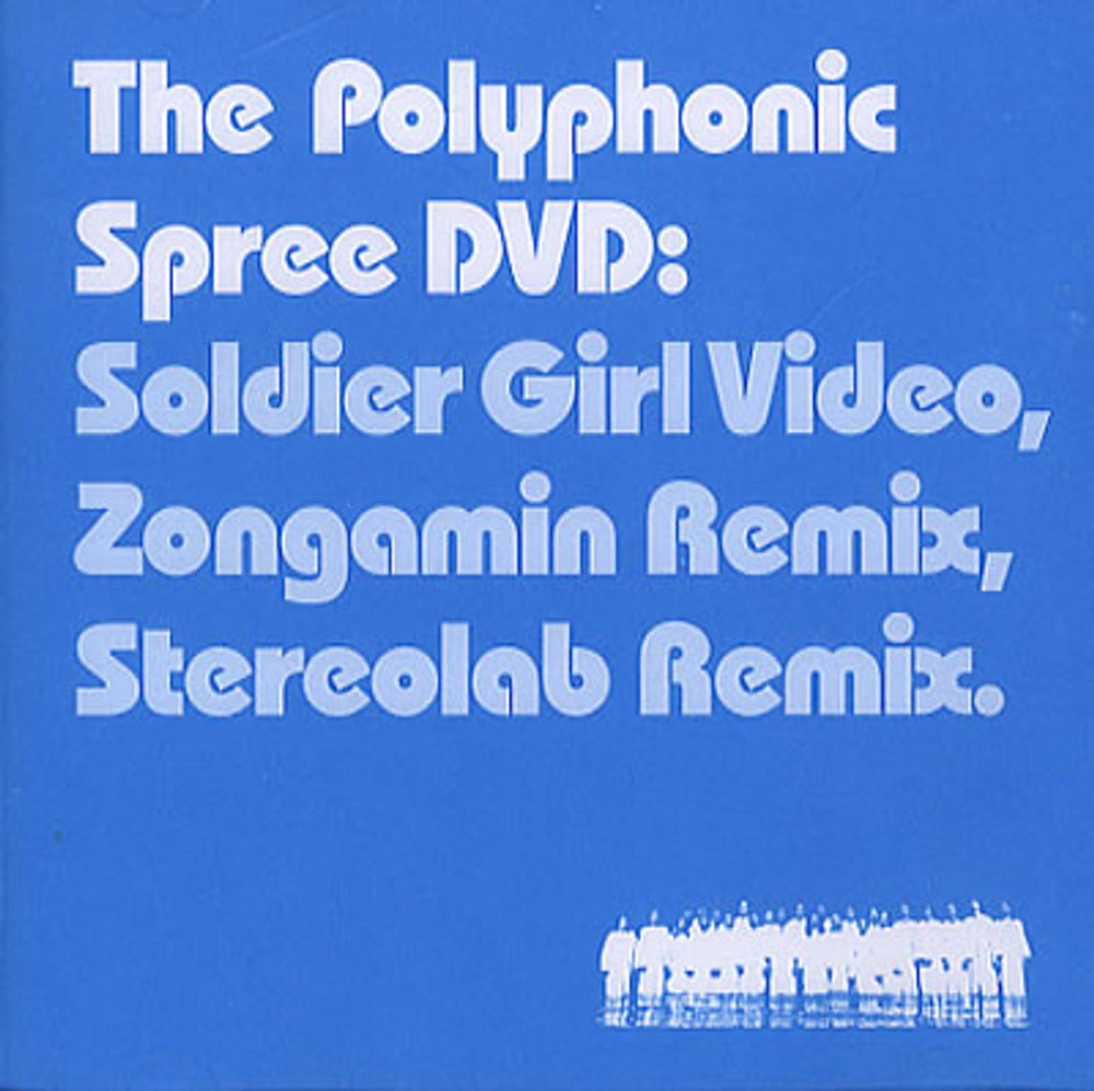 The Polyphonic Spree Soldier Girl UK DVD Single 679L014DVD