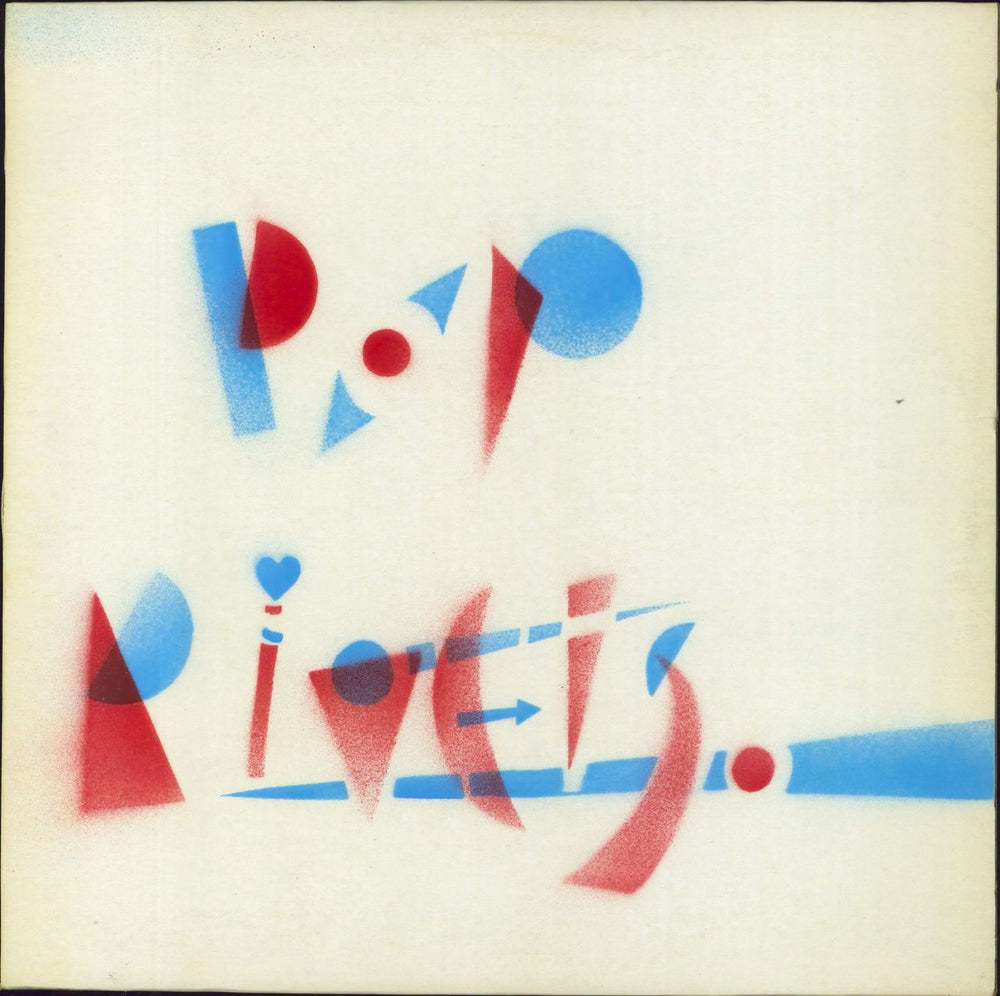 The Pop Rivets Greatest Hits - Spray Painted Sleeve UK vinyl LP album (LP record) HIP-007