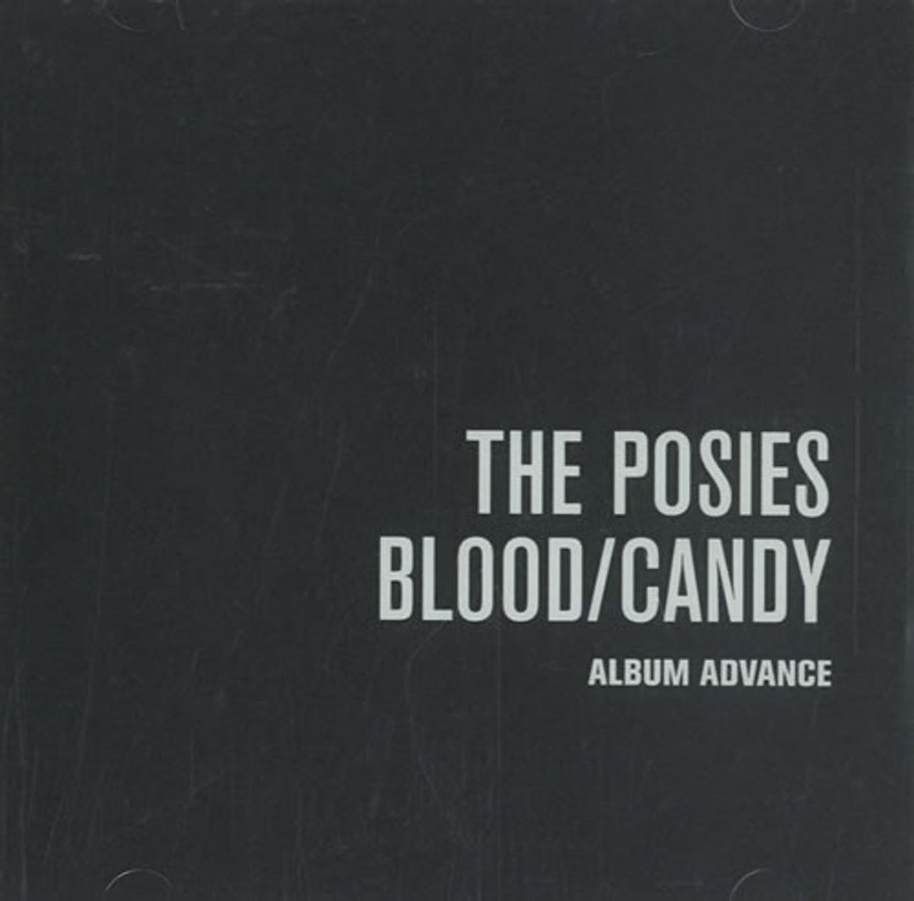 The Posies Blood/Candy US Promo CD-R acetate CD-R ACETATE