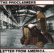 The Proclaimers Letter From America (Band Version) UK 7" vinyl single (7 inch record / 45) CHS3178