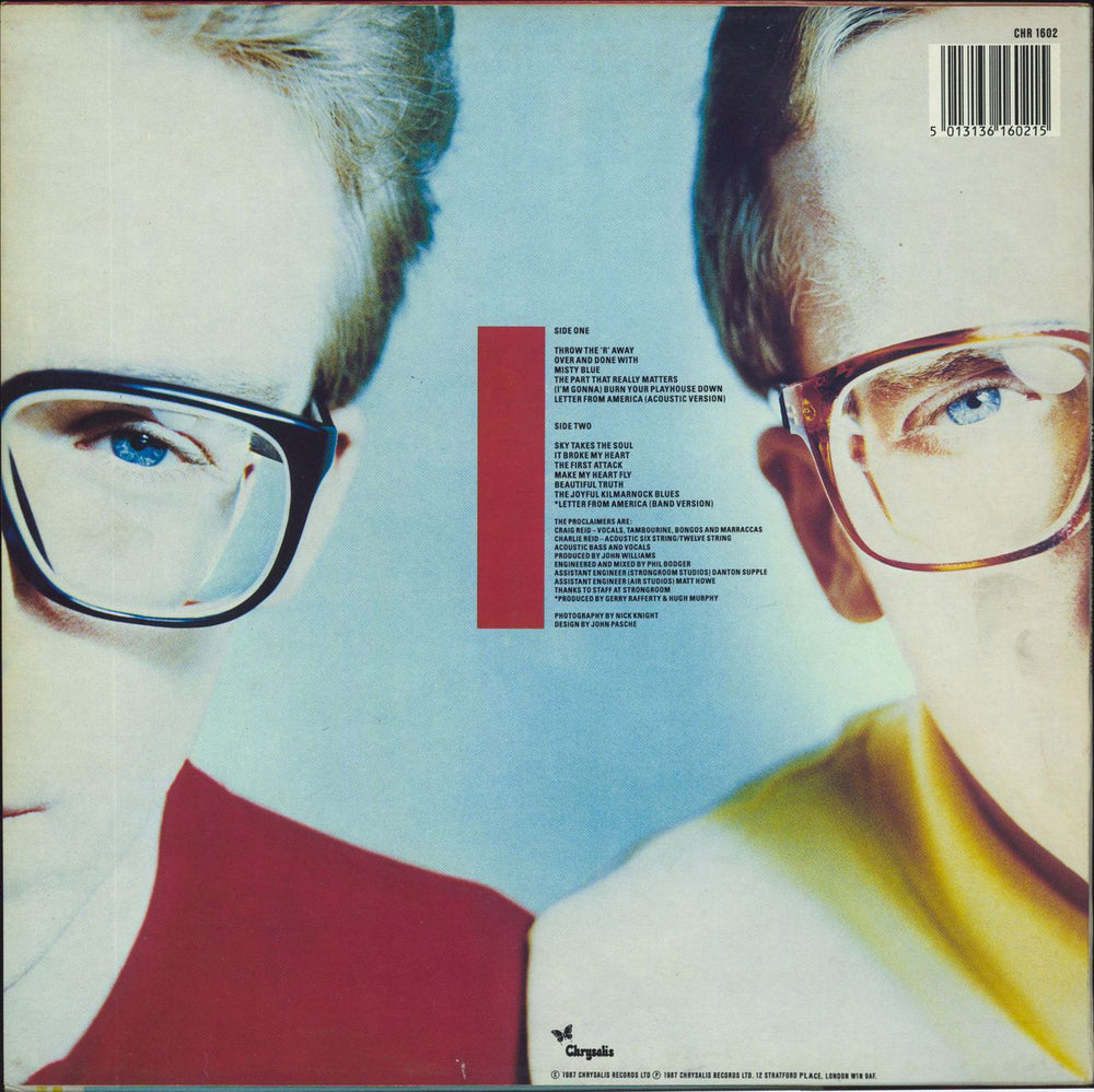 The Proclaimers This Is The Story - Extra Track UK vinyl LP album (LP record) 5013136160215