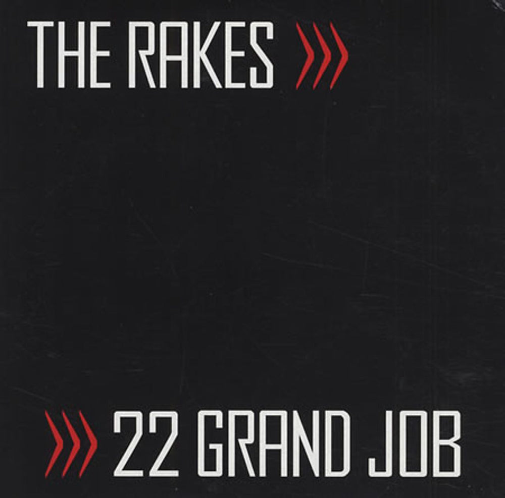 The Rakes (Indie) 22 Grand Job UK Promo CD single (CD5 / 5") VVR5034618P