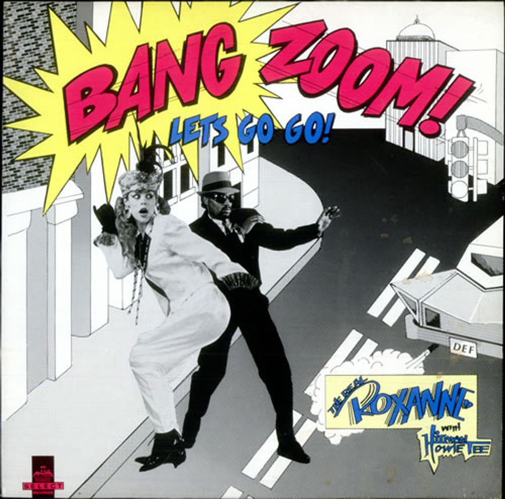 The Real Roxanne Bang Zoom! Let's Go Go! UK 12" vinyl single (12 inch record / Maxi-single) COOLX124