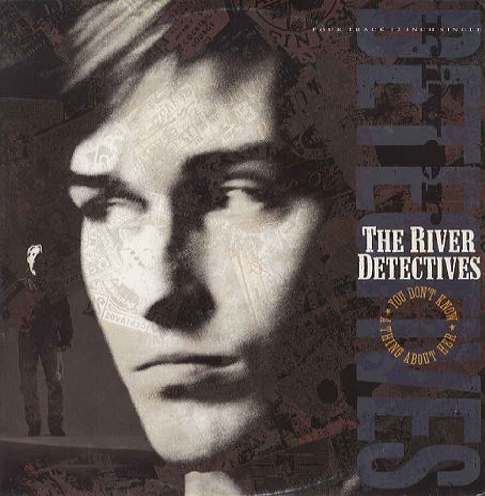 The River Detectives You Don't Know A Thing About Her UK 12" vinyl single (12 inch record / Maxi-single) YZ45IT