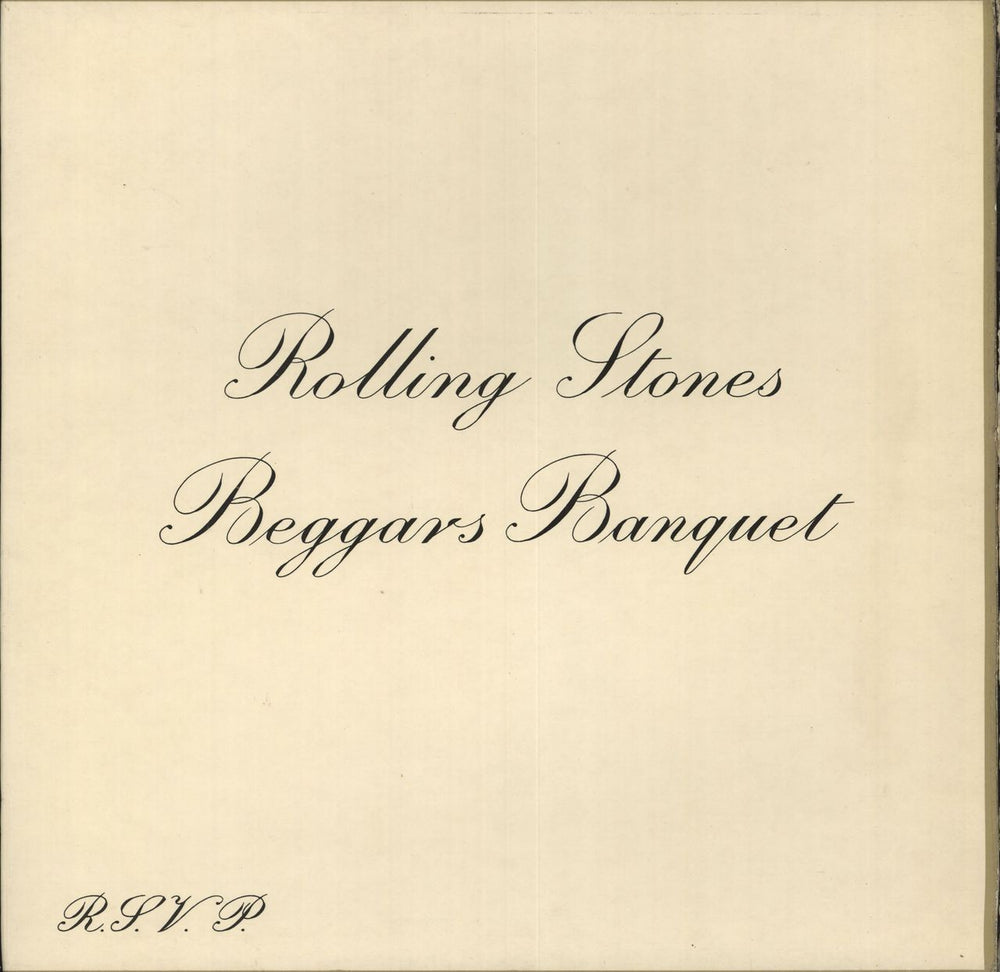 The Rolling Stones Beggars Banquet - 1st [c] - VG UK vinyl LP album (LP record) SKL4955