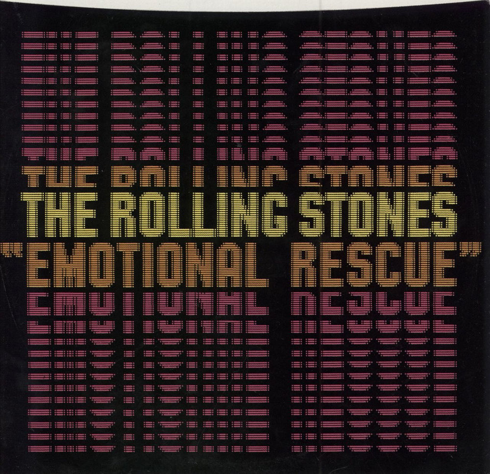 The Rolling Stones Emotional Rescue - Promo + Sleeve US Promo 7" vinyl single (7 inch record / 45) RS20001