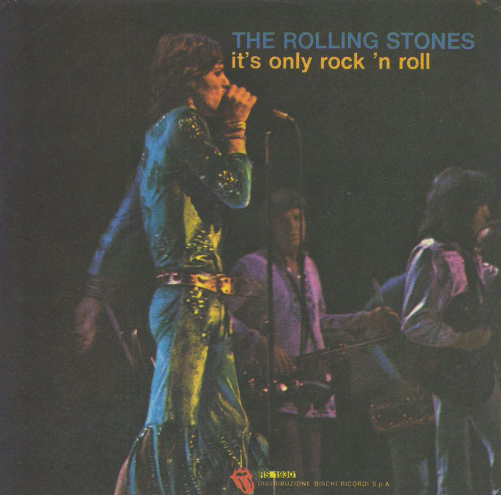 The Rolling Stones It's Only Rock 'N Roll Italian 7" vinyl single (7 inch record / 45) RS19301
