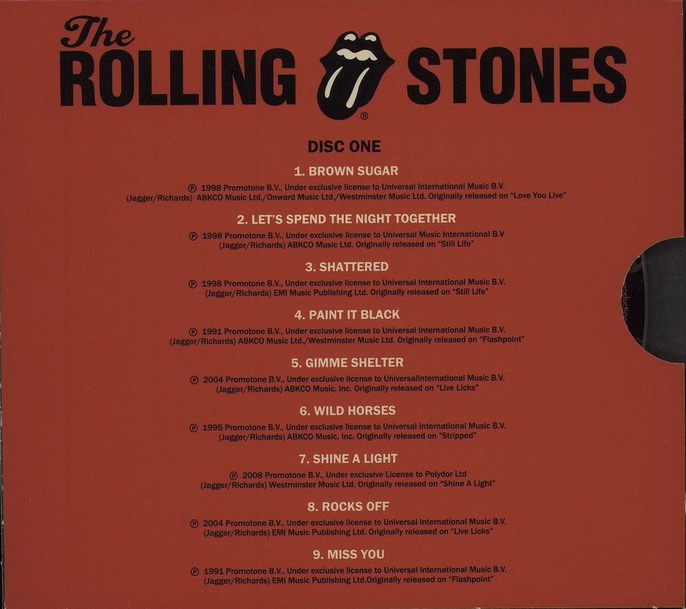 The Rolling Stones Live - The Rolling Stones Fifty Years - Sealed Canadian 2 CD album set (Double CD) 602537295548