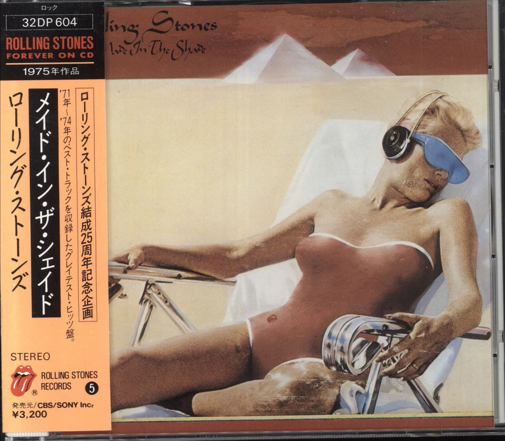 The Rolling Stones Made In The Shade Japanese CD album (CDLP) 32DP604