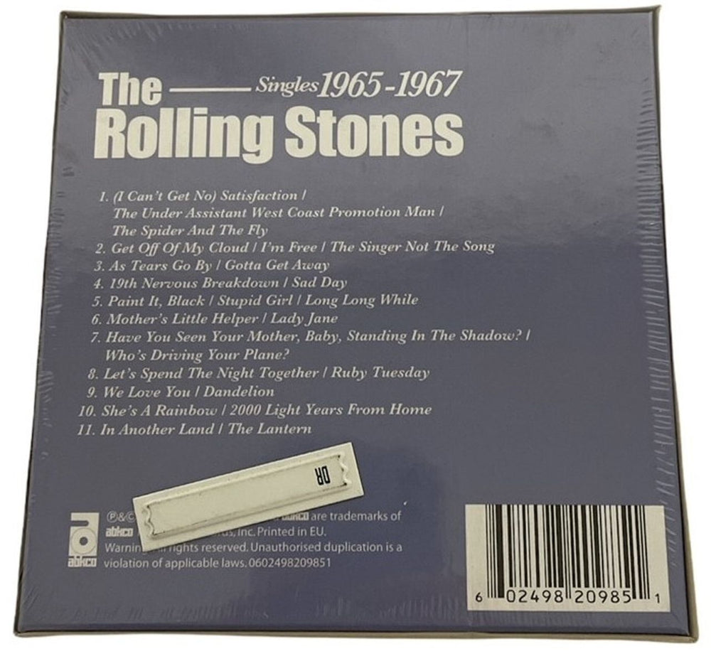 The Rolling Stones Singles 1965-1967 [Volume Two] - Sealed UK CD Album Box Set ROLDXSI777184