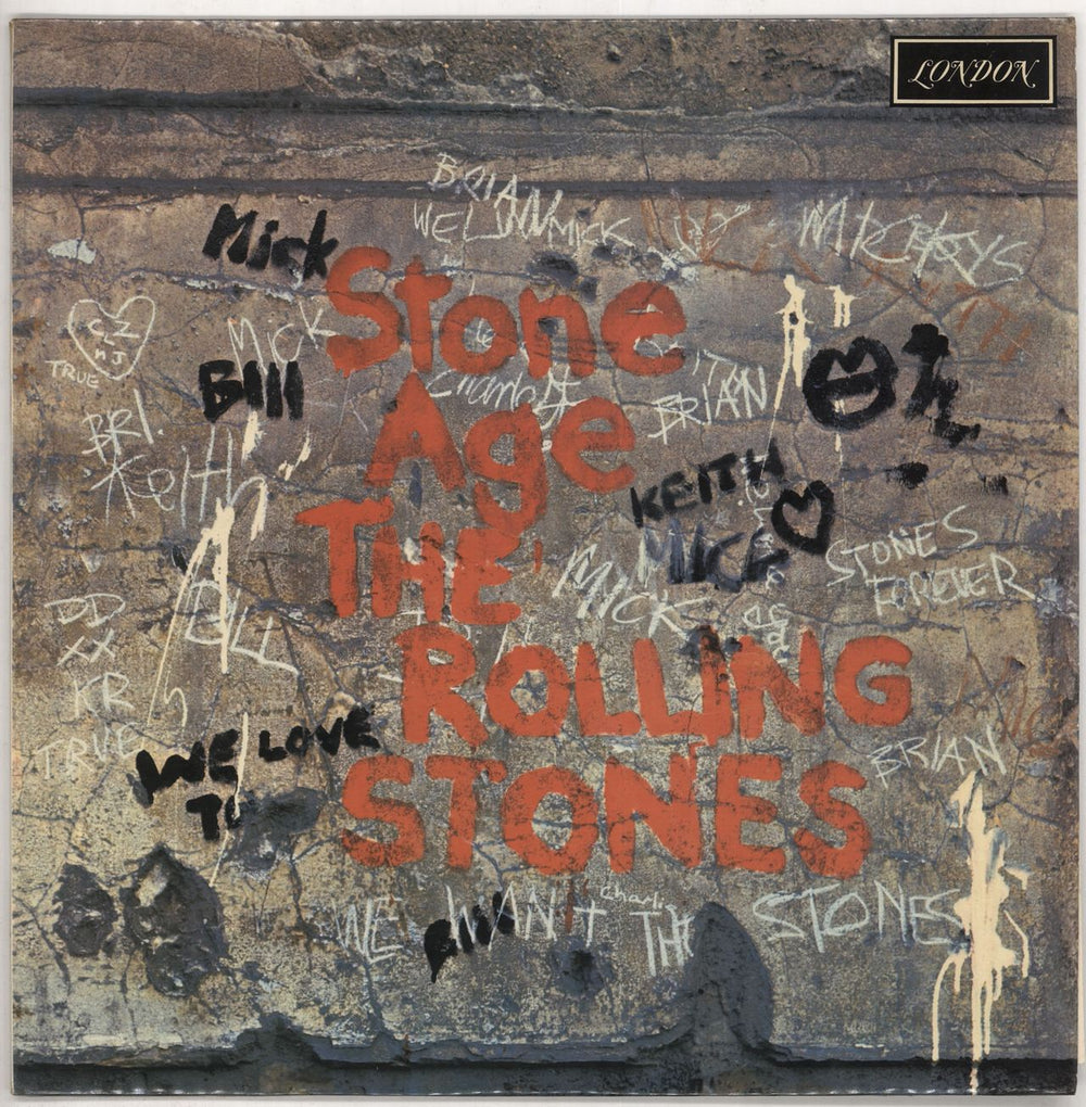 The Rolling Stones Stone Age - Export Issue + Japanese Insert Japanese vinyl LP album (LP record) SKL5084