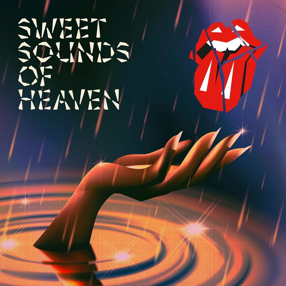 The Rolling Stones Sweet Sounds Of Heaven - One-sided Etched Black Vinyl - Sealed UK 10" vinyl single (10 inch record) ROL10SW821339