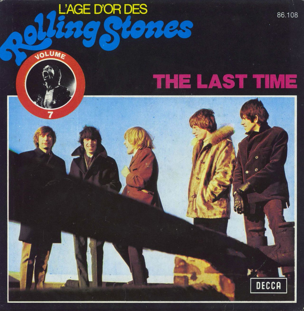 The Rolling Stones The Last Time French 7" vinyl single (7 inch record / 45) 86.108