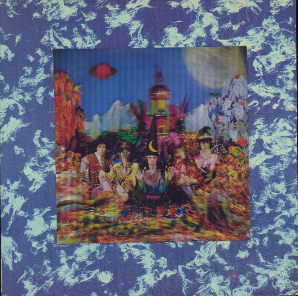 The Rolling Stones Their Satanic Majesties Request - 3rd [b] UK vinyl LP album (LP record) TXS103