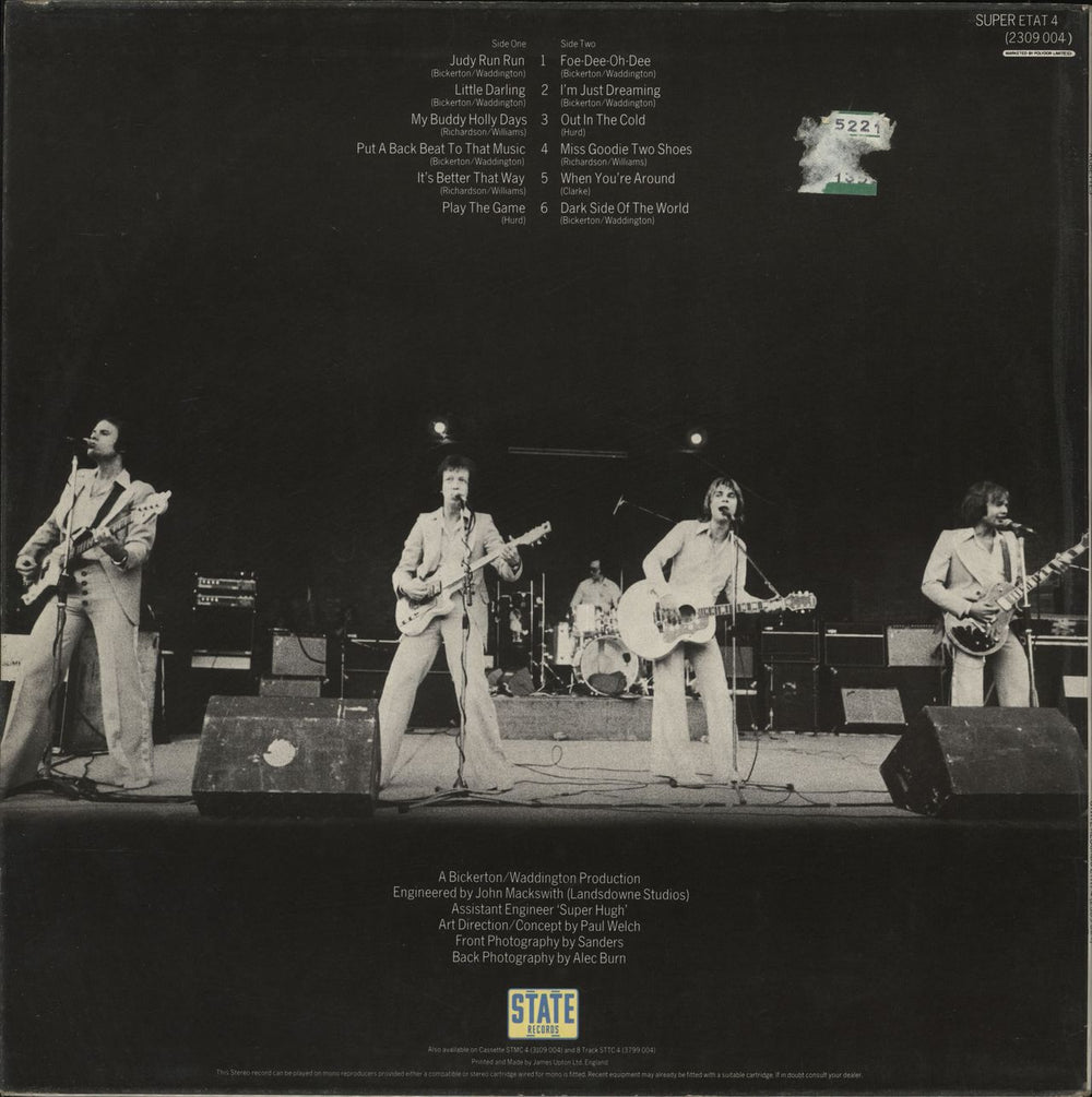 The Rubettes Rubettes UK vinyl LP album (LP record)