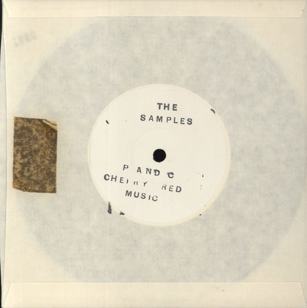 The Samples Vendetta UK 7" vinyl single (7 inch record / 45)