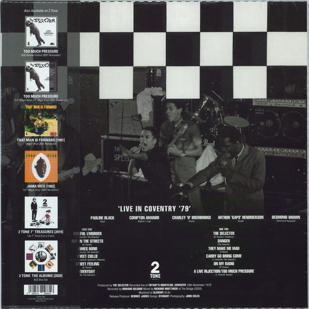 The Selecter Live In Coventry '79 - RSD 2021 - Sealed UK vinyl LP album (LP record) 5060516096626