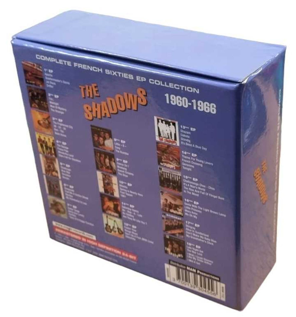 The Shadows Complete French Sixties EP Collection French CD Album Box Set 3700139304556