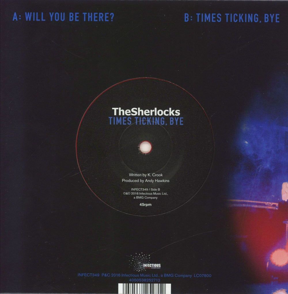 The Sherlocks Will You Be There? UK 7" vinyl single (7 inch record / 45) 4050538252712