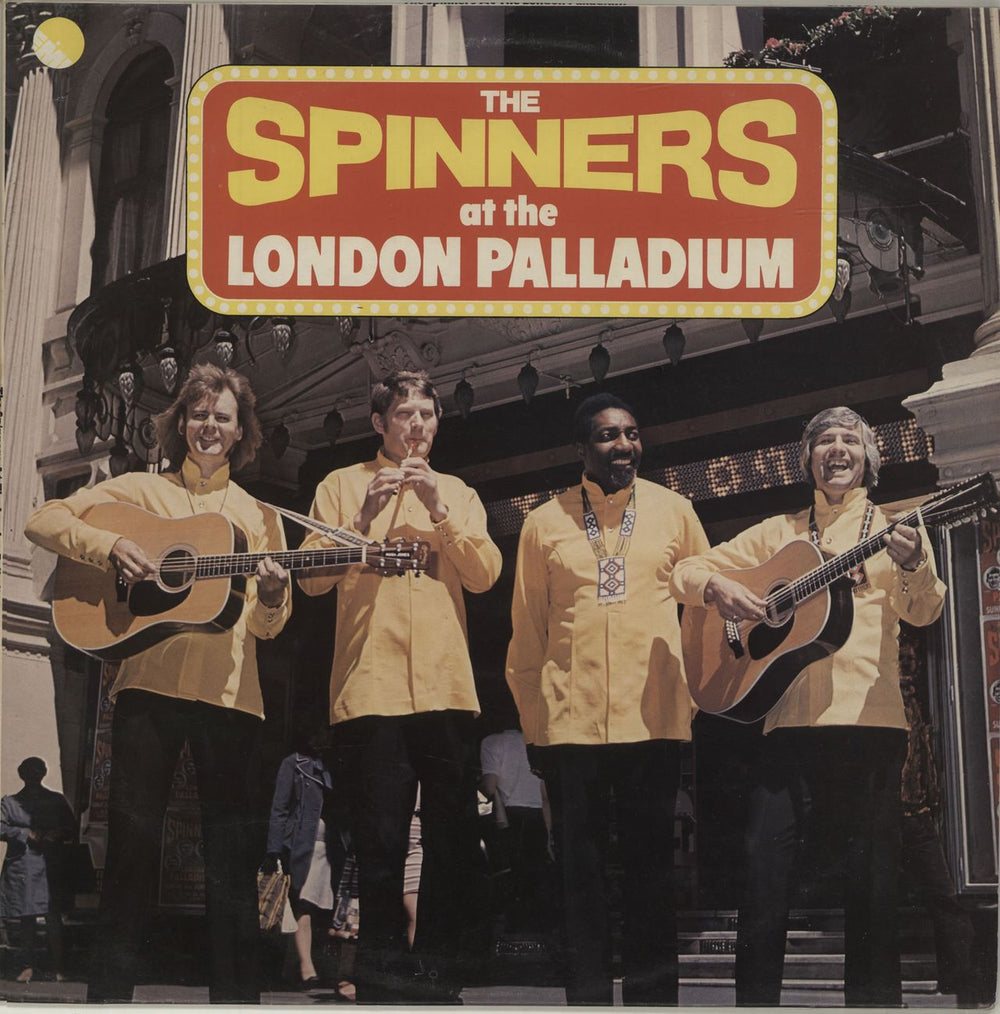 The Spinners At The London Palladium - White Label UK Promo vinyl LP album (LP record) EMC3044