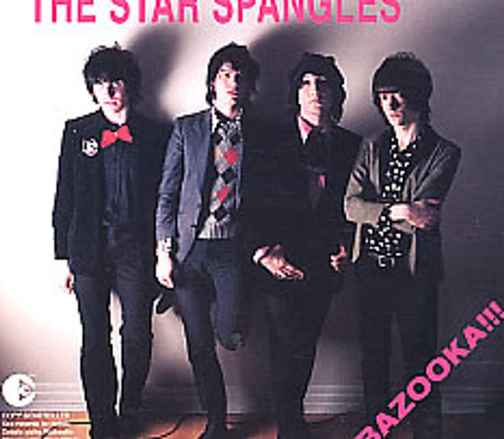 The Star Spangles Bazooka!!! UK Promo CD album (CDLP) BAZOOKA01