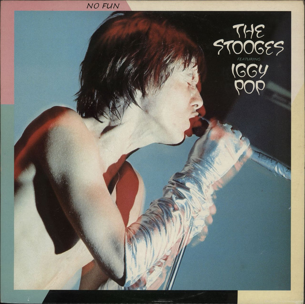 The Stooges No Fun UK vinyl LP album (LP record) K52234