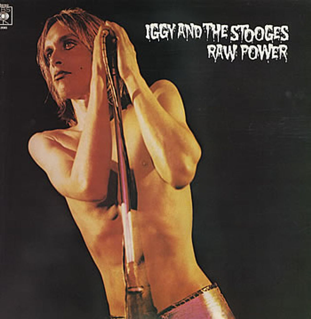 The Stooges Raw Power - Red Label UK vinyl LP album (LP record) CBS32083