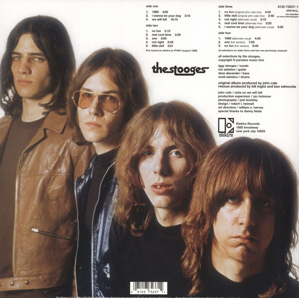 The Stooges The Stooges - 180gm UK 2-LP vinyl record set (Double LP Album)