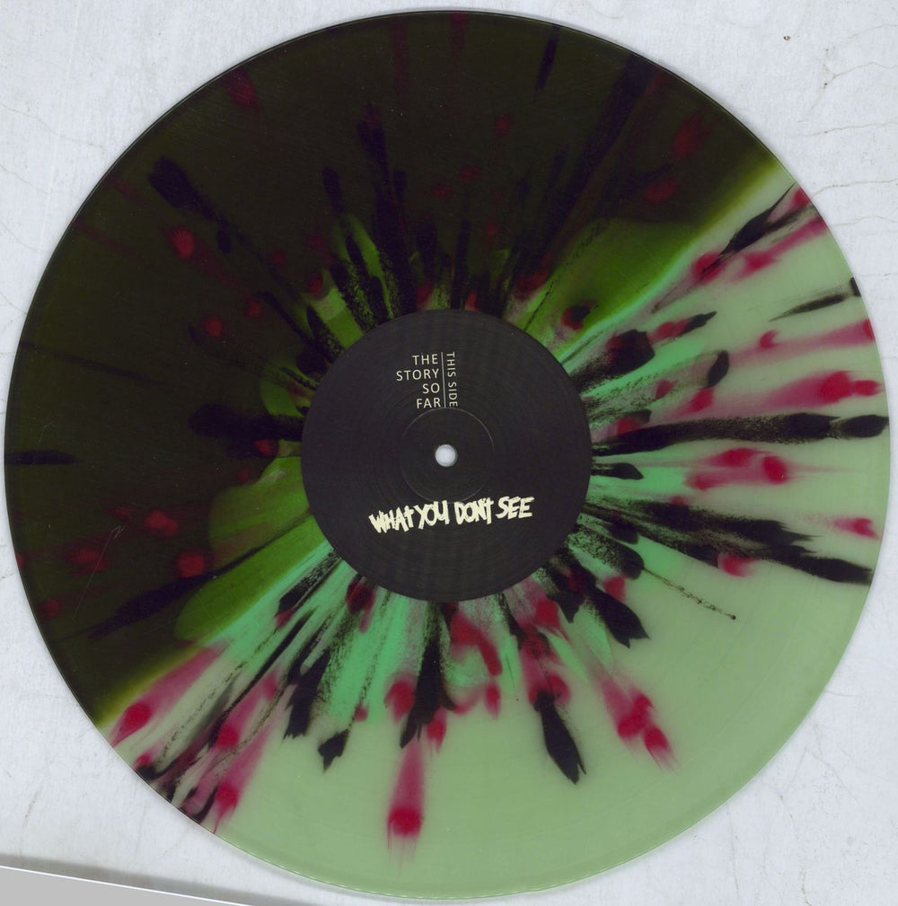 The Story So Far What You Don't See - Clear With Green Splatter Vinyl US vinyl LP album (LP record) V33LPWH824278