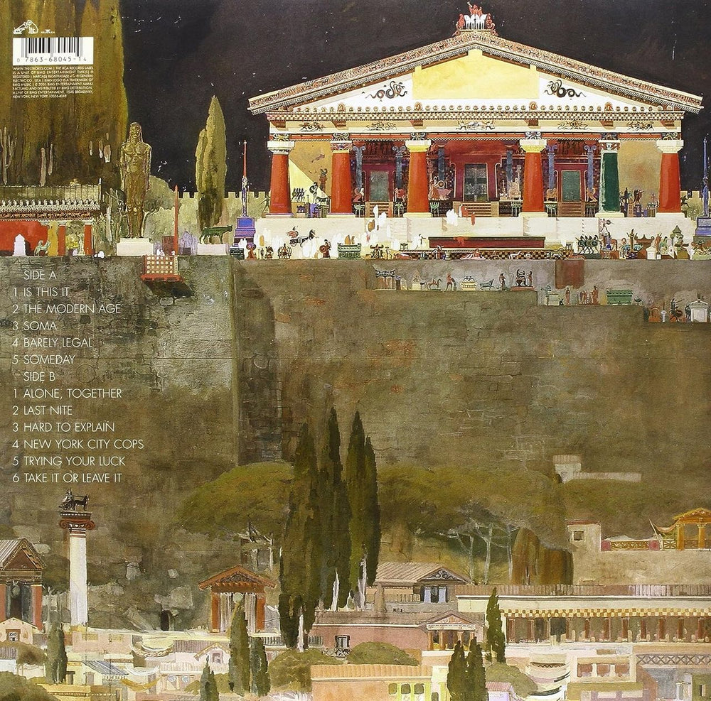 The Strokes Is This It - Alternate Cover Artwork - Sealed US vinyl LP album (LP record) 078636804514