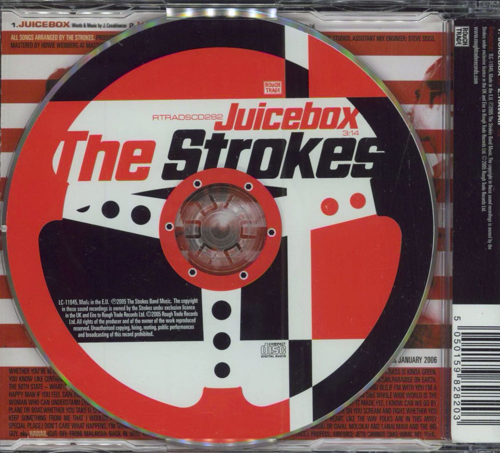 The Strokes Juicebox UK 2-CD single set (Double CD single) KES2SJU343441