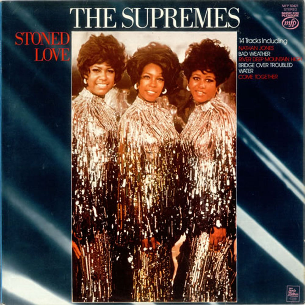 The Supremes Stoned Love UK vinyl LP album (LP record) MFP50421