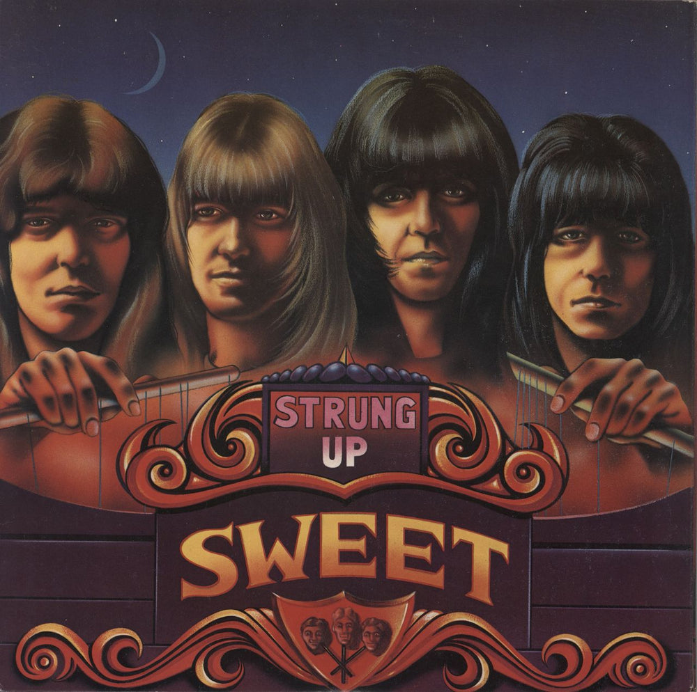 The Sweet Strung Up UK 2-LP vinyl record set (Double LP Album) SPC0001